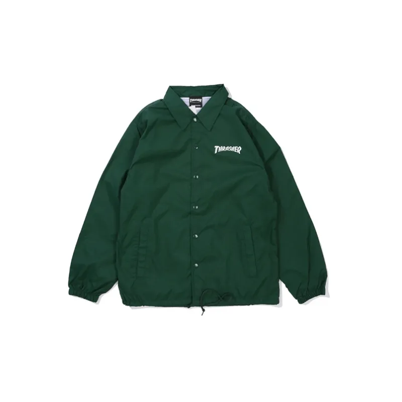 Thrasher Jackets Unisex Green-1