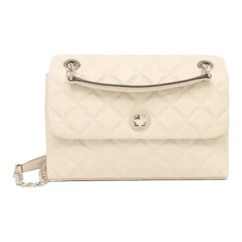 Kate Spade Leather Shoulder Bag, Crossbody Bag Women's Ecru
