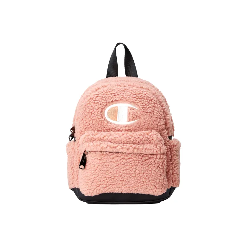 Champion Faux Sherpa Backpack Regular Women's Pink-2
