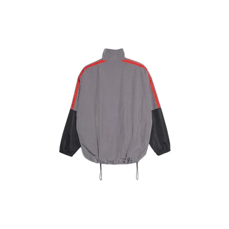 Balenciaga Nylon Tech Logo Windbreaker-1