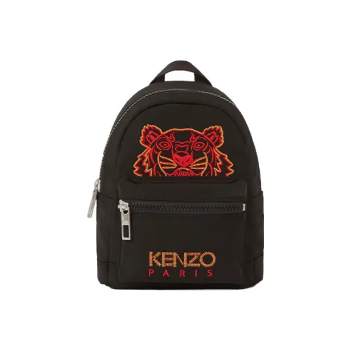 KENZO Clementine Canvas Angular Mini Black & Red