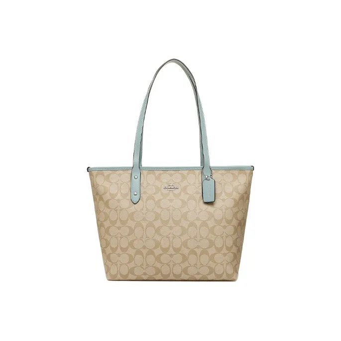COACH City Zip Tote Shoulder Bags-0