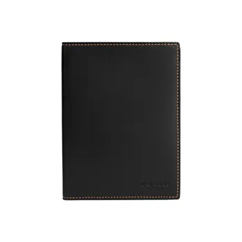 COACH Passport Case Passport Holders Black