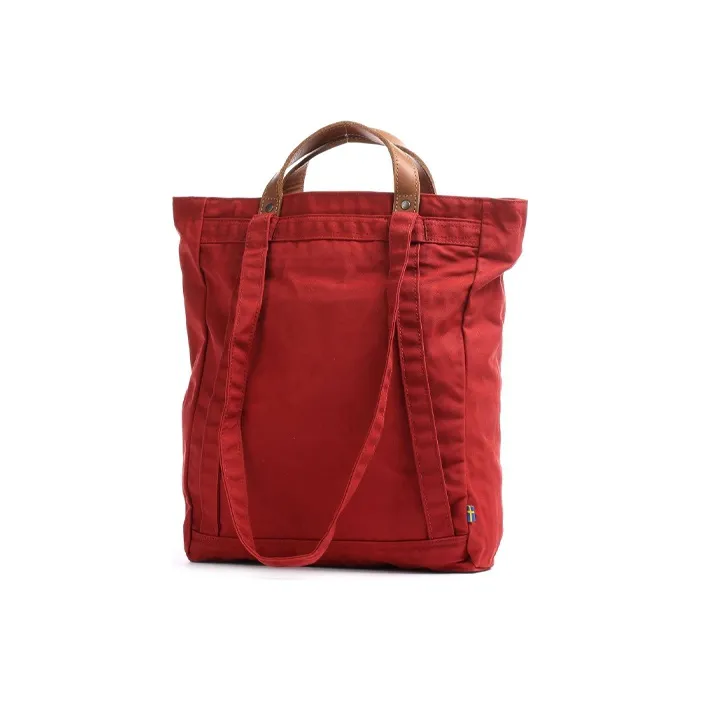 Fjallraven Cotton One Shoulder Handbags Regular Unisex Deep Red-1