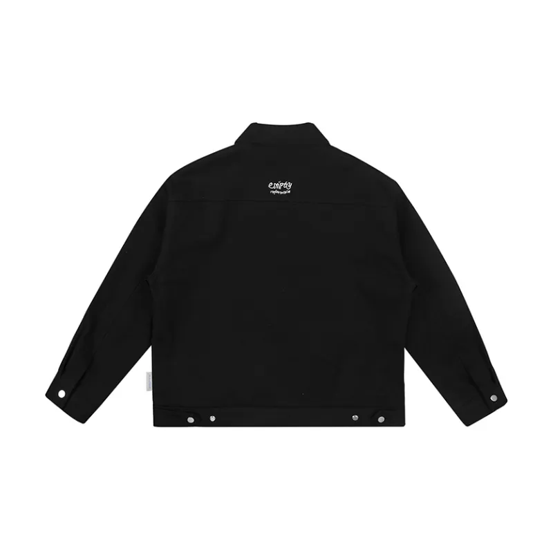 EMPTY REFERENCE Jacket Unisex Black-1