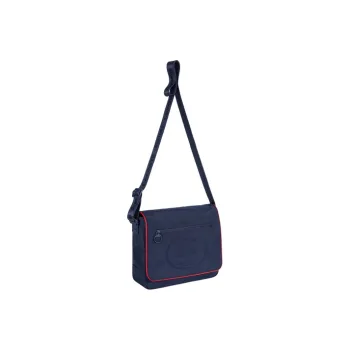 Supreme LACOSTE Collaboration Leather Messenger Bag, Shoulder Bag, Crossbody Bag Regular Men's Marine Blue