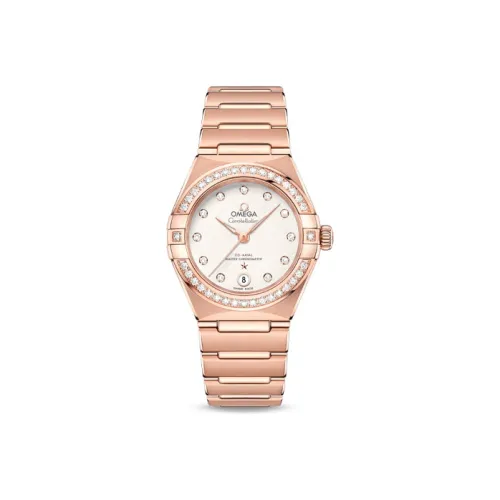 OMEGA Women Constellation Collection Swiss Watch