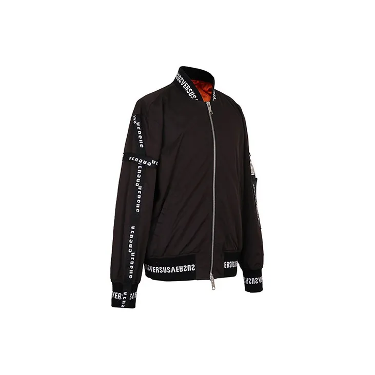VERSACE Jackets Men Black-2
