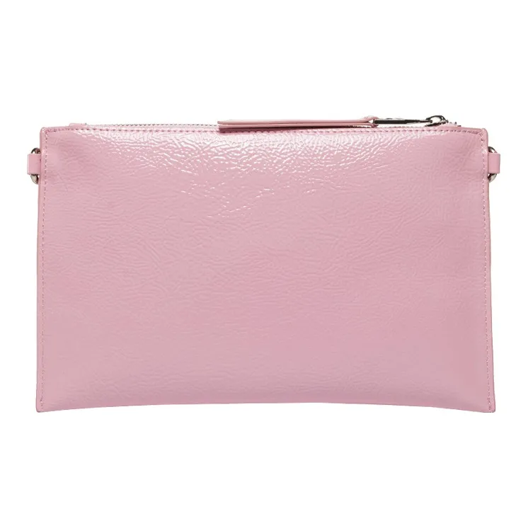 VERSACE JEANS COUTURE Artificial Leather Crossbody Clutch Women's Light Pinkish-Purple-1