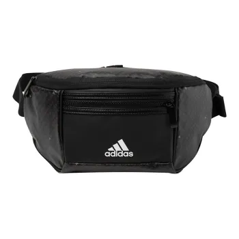 Adidas Polyurethane Fanny Pack Sling Bags Regular Unisex Black