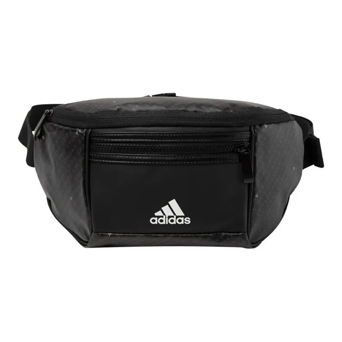 Adidas Polyurethane Fanny Pack Sling Bags Regular Unisex Black-0