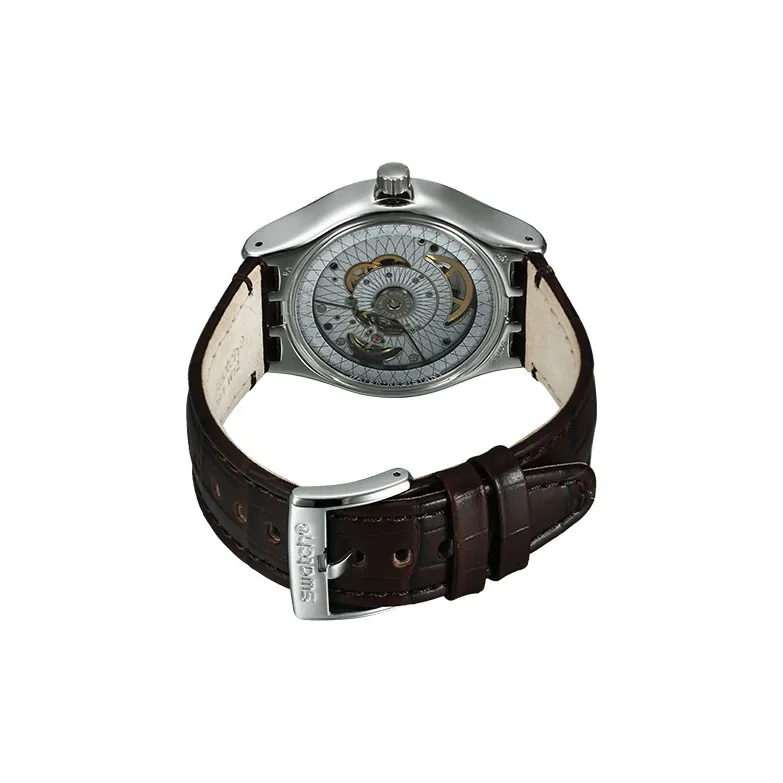 SWATCH Men 42mm Blue Watch YIS404-2