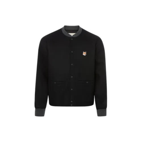 Maison Kitsune Jackets Men Black