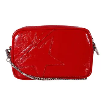 Golden Goose Super-Star Leather Shoulder Bag Women's Red
