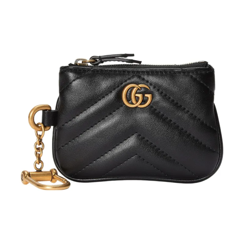 GUCCI GG Marmont Coin Purse And Key Case-1