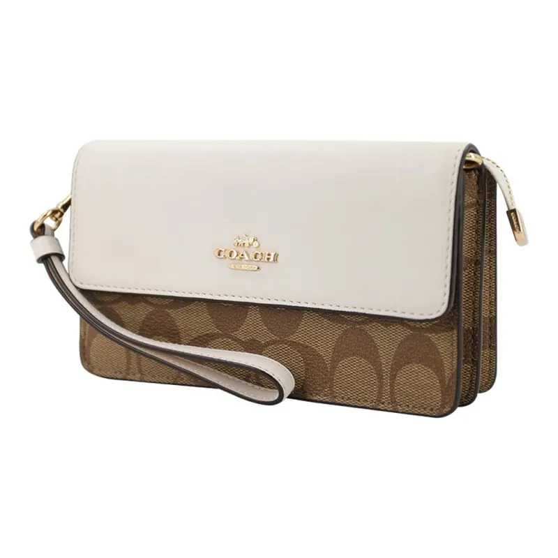 COACH Foldover Clutches-1