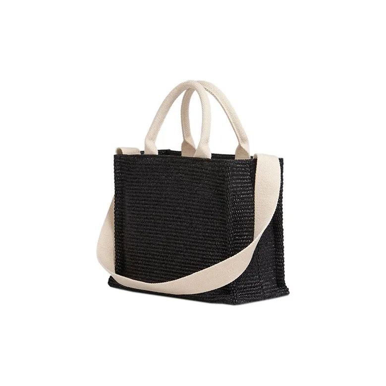 MARNI Tropicalia Logo Embroidered Small Tote Bag-4
