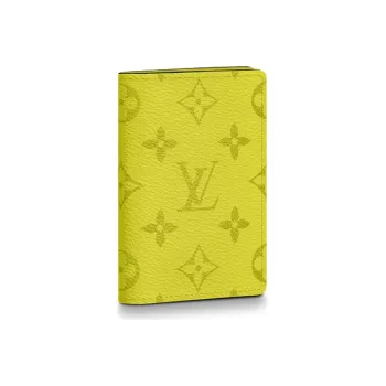 LOUIS VUITTON Pocket Organizer Monogram Bahia Yellow