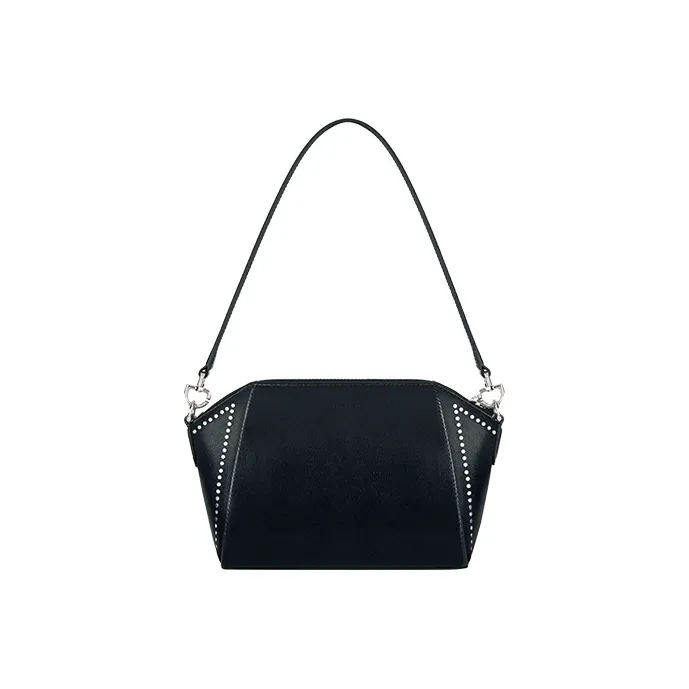 Givenchy Antigona Smooth Calf Leather Handbag, Shoulder Bag, Crossbody Bag Women's Black-2