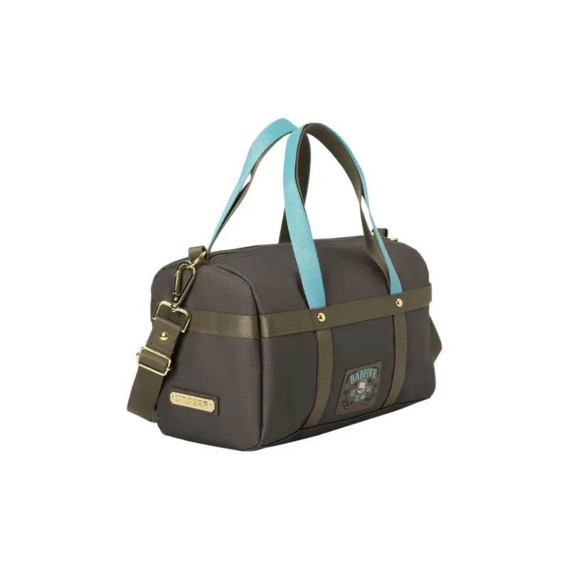 LiNing Jiangzuo Fengliu Collection Canvas Portable One Shoulder Canvas Bag Crossbody Bag Regular Unisex Brown-1