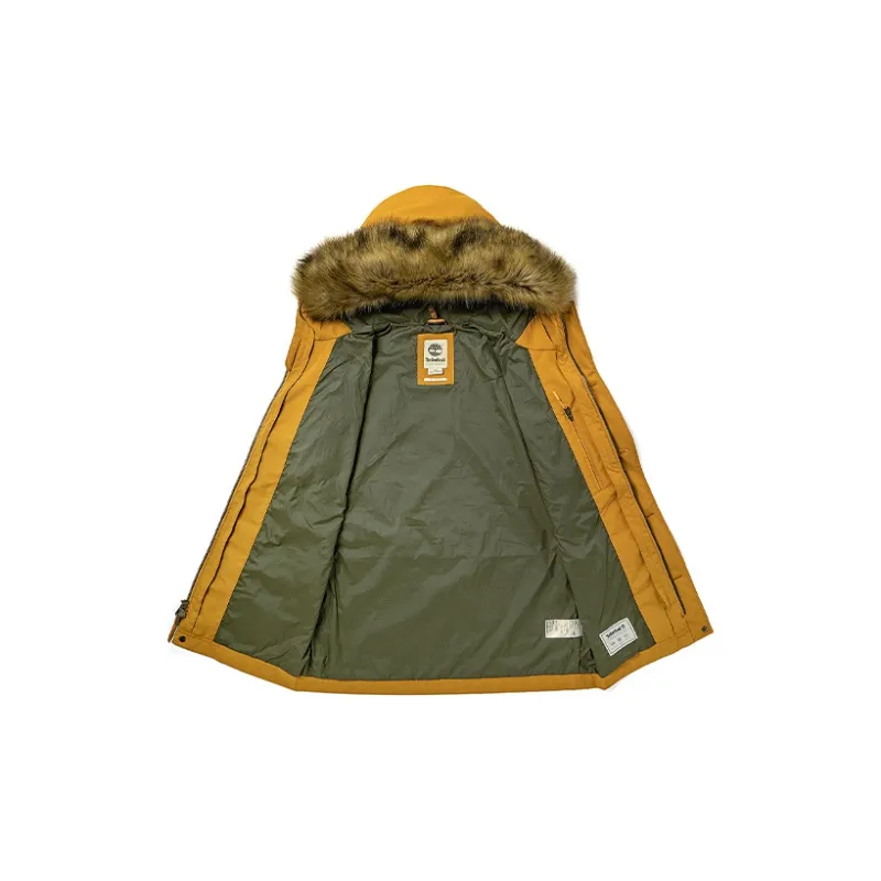 Timberland Parka Coats Men Wheat-2