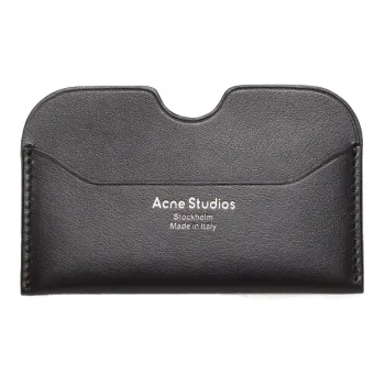 Acne Studios Leather Card Holder Women's Black