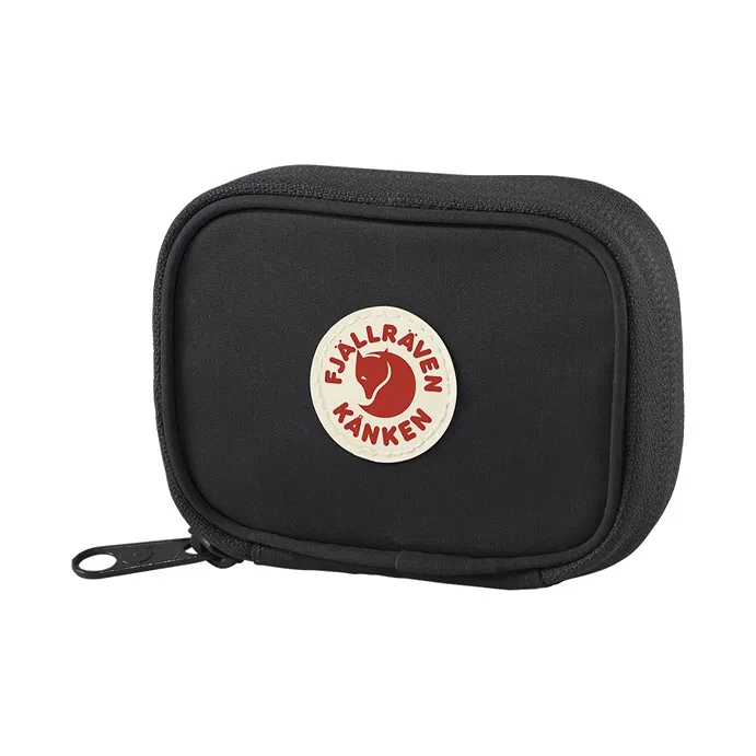 Fjallraven Kanken Polyester Clutch Coin Purse Card Holder Mini Unisex Black-0