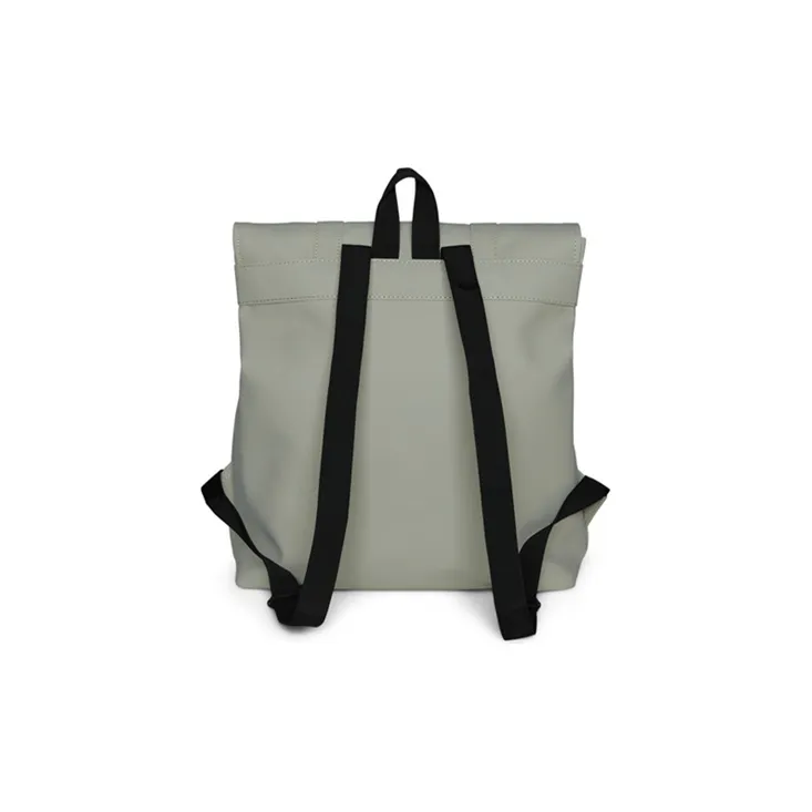 Rains PU Backpack Small Size Unisex Concrete Gray-1