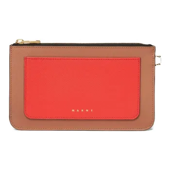 MARNI Saffiano Clutches