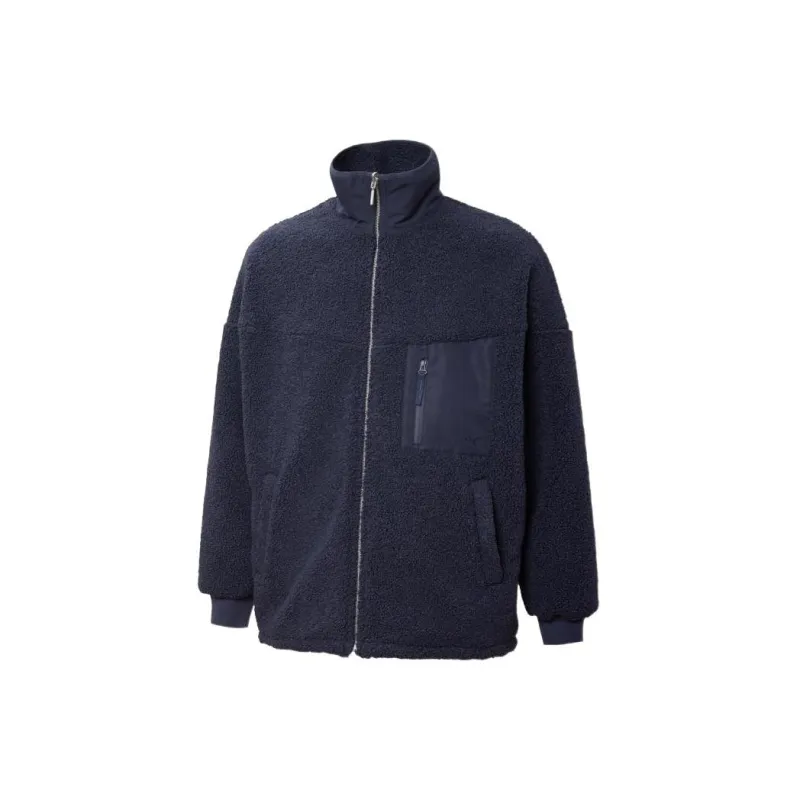 PUMA Mmq Series Velvet Jackets Unisex Blue-2