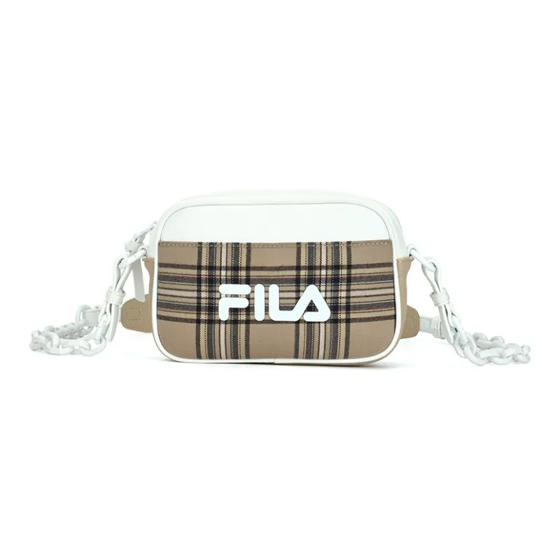 FILA FUSION PU Shoulder Bag Crossbody Bag Women's Dungaree Khaki-0