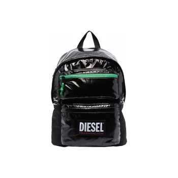DIESEL Polyurethane Backpack Regular Men's Black