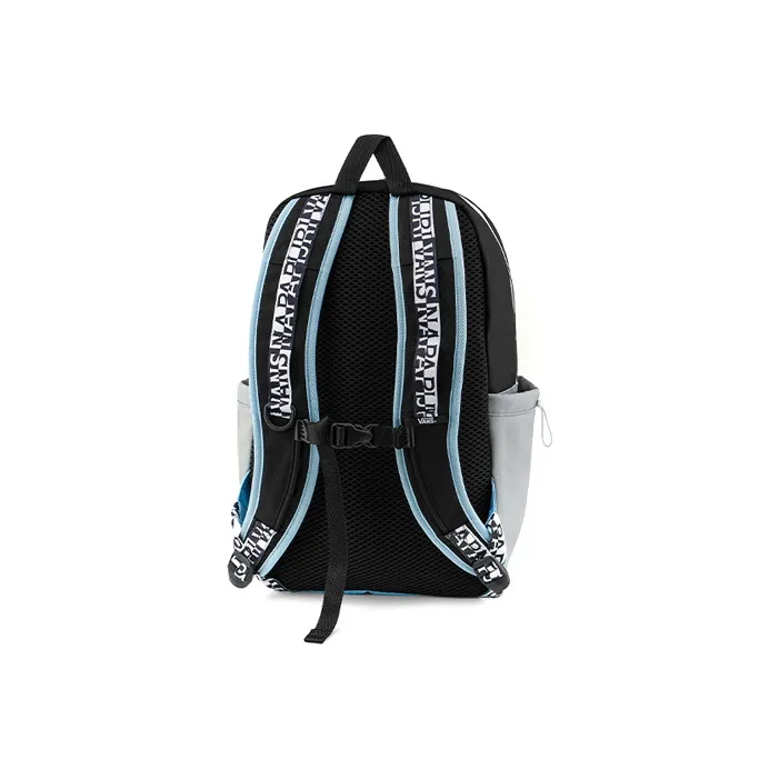 Vans Polyester Backpack Regular Unisex Blue Black-2