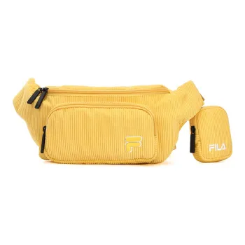 FILA FUSION Fabric Fanny Pack Regular Unisex Concubine Yellow