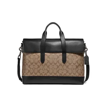 COACH Male Hamilton 38 Monogram Large Handbag Briefcase