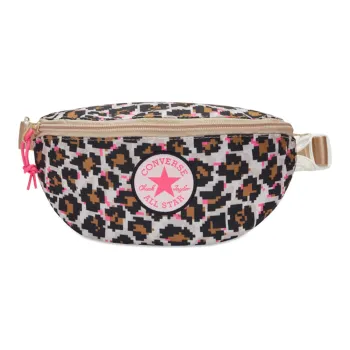 Converse Polyester Sling Bag Fanny Pack Regular Unisex Leopard Print