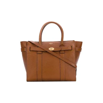 Mulberry Bayswater Marble Leather Handbag Shoulder Bag Crossbody Bag Women's Oak
