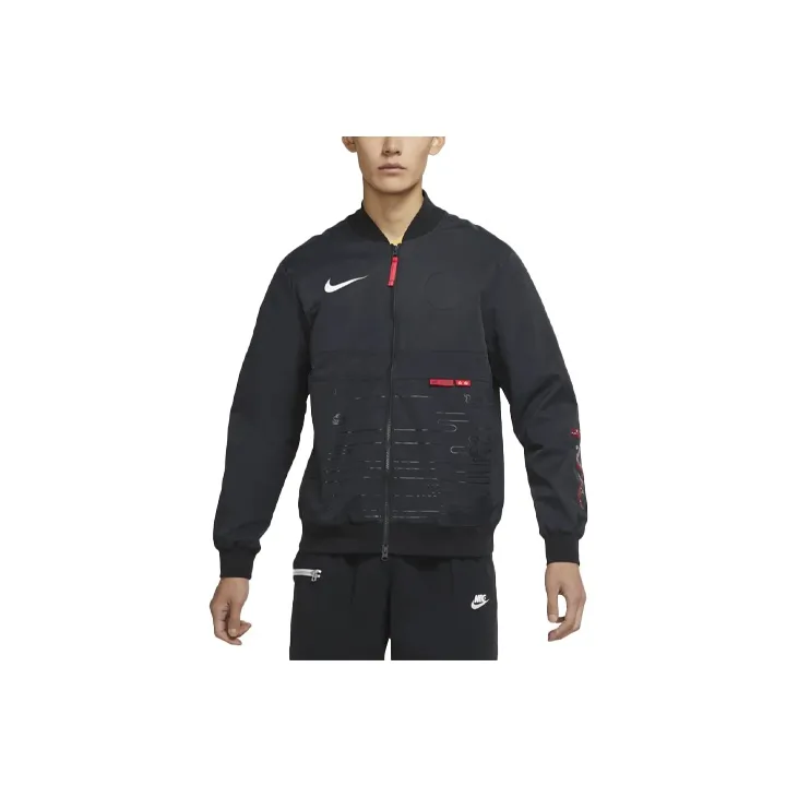 Nike Jackets Men Black-2