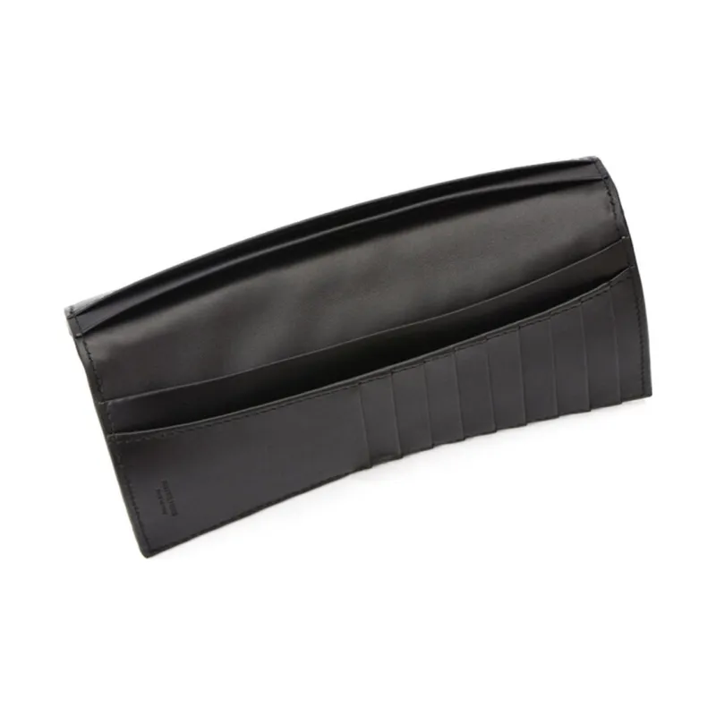 Bottega Veneta Cow Leather Wallet Men's Black-5