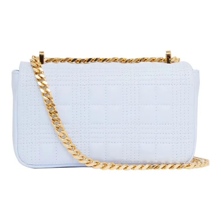 Burberry Lola Lola Bag Lambskin Shoulder Bag Crossbody Bag Mini Women's Light Blue-2