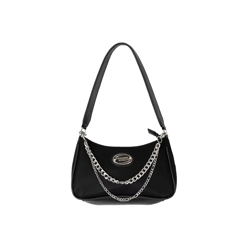 ORIGINAL X YOUTH Polyamide Shoulder Bag, Handbag, Shoulder Bag Regular Unisex Black-0