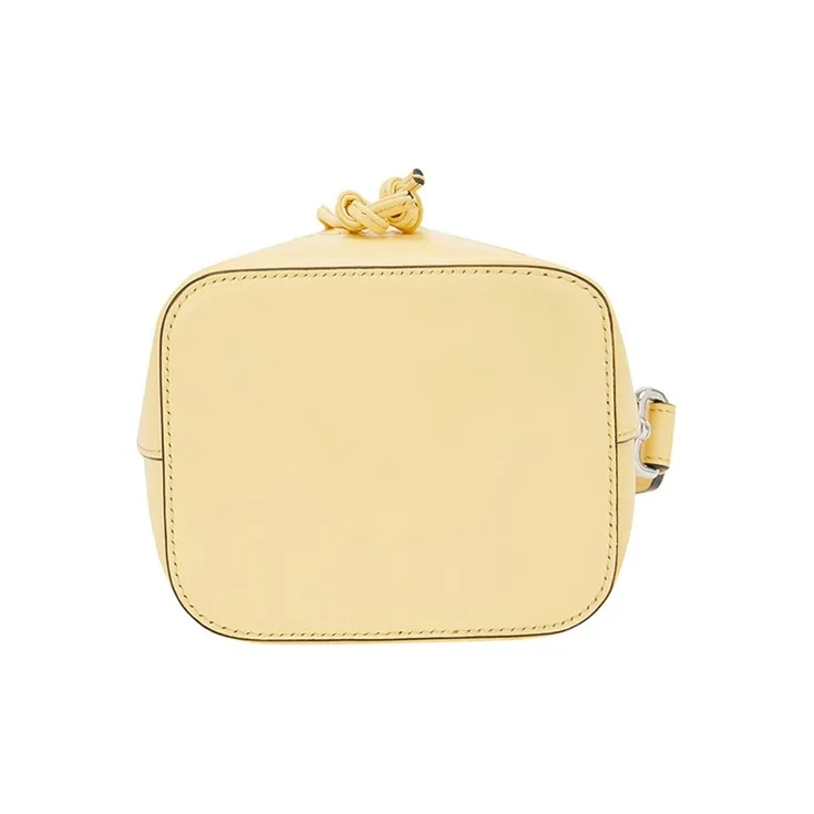 FENDI Mon Tresor Calfskin Bucket Bag, Shoulder Bag, Crossbody Bag, Handbag Mini Women's Yellow-2