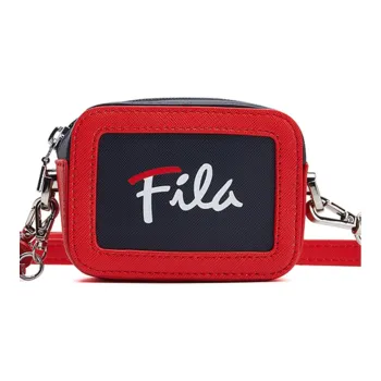 FILA PU Square Bag Camera Bag Shoulder Bag Regular Women's Legend Red