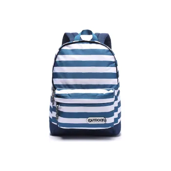 OUTDOOR PRODUCTS Canvas Backpack Regular Unisex Navy Blue/Bleached