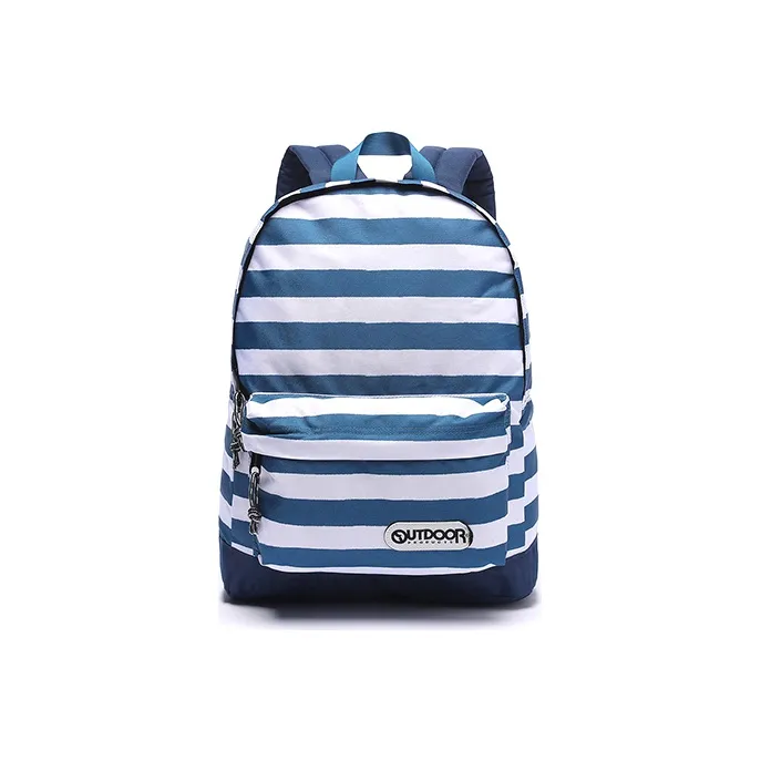 OUTDOOR PRODUCTS Canvas Backpack Regular Unisex Navy Blue/Bleached-0
