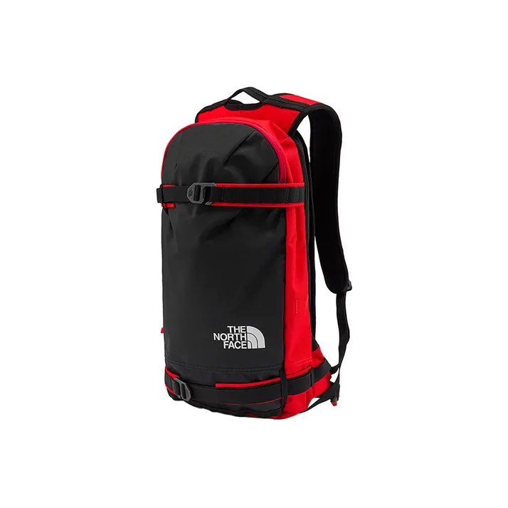 THE NORTH FACE Polyester Backpack Unisex Red/Black-1