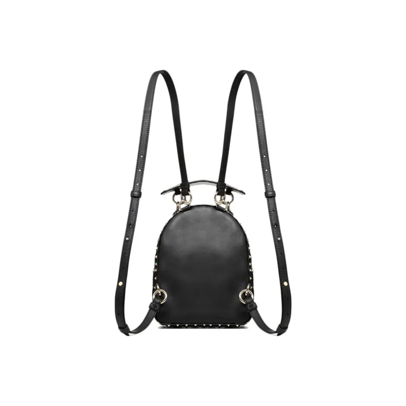 Valentino Sheepskin Backpack Mini Women's Black-2