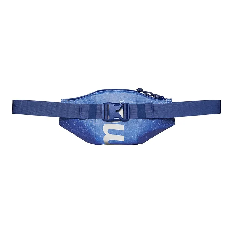 Supreme Nylon Crossbody Bag, Sling Bag, Fanny Pack Regular Unisex Orange Red/Black/Blue-1