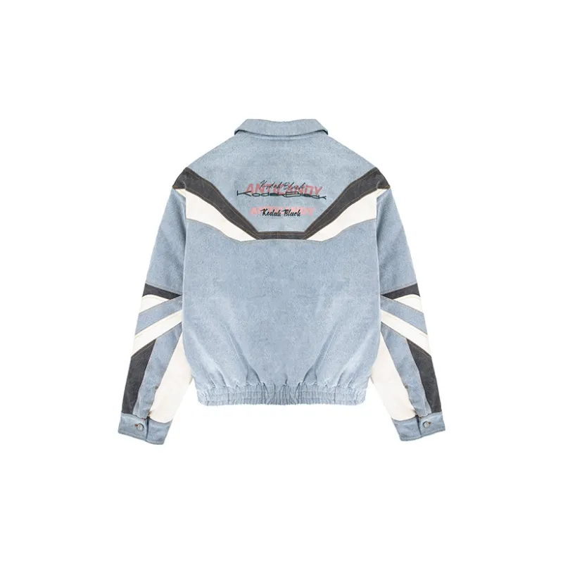 KODAKBLACK Puffer Jackets Unisex Blue-1