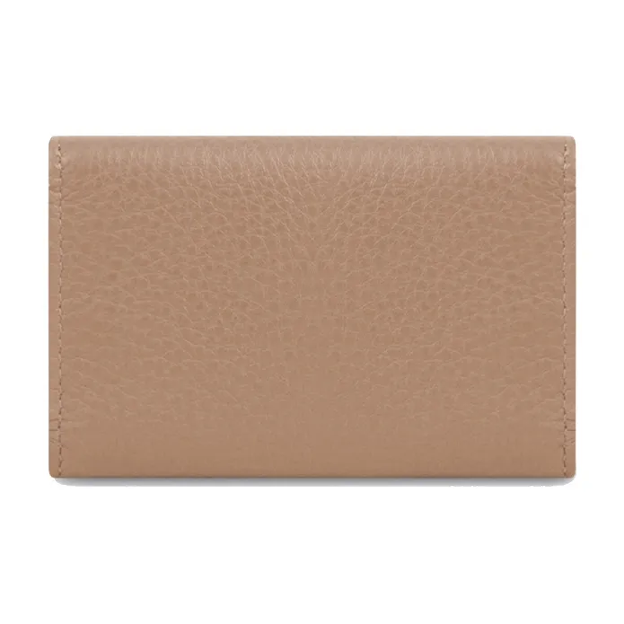 Balenciaga PAPIER Cow Leather Wallet Mini Unisex Brown-1